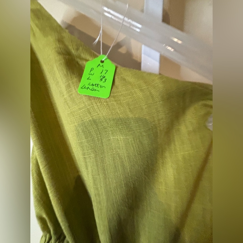 Elegant One-Shoulder Green Maxi Dress with Cut Out side-Medium - Picture 12 of 13